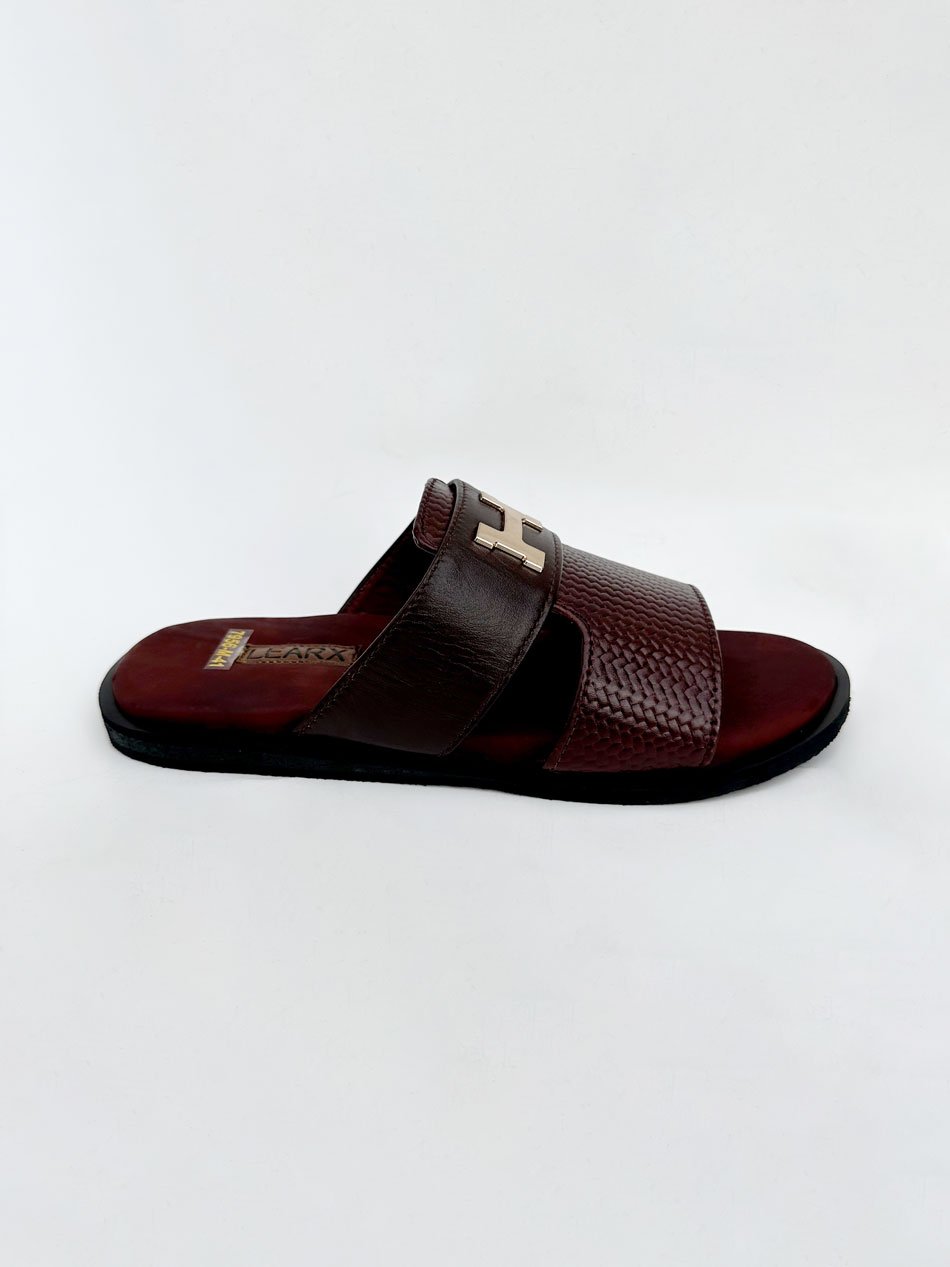 Learx Chocolate Wicker Slide - Image 2