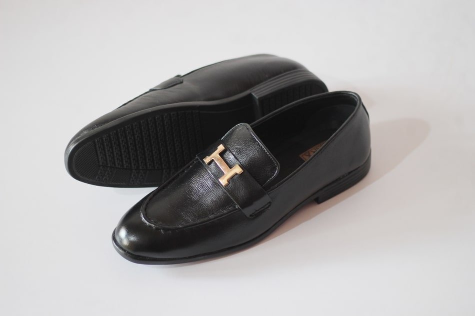 Classic H-Buckle Leather Loafer - Image 2