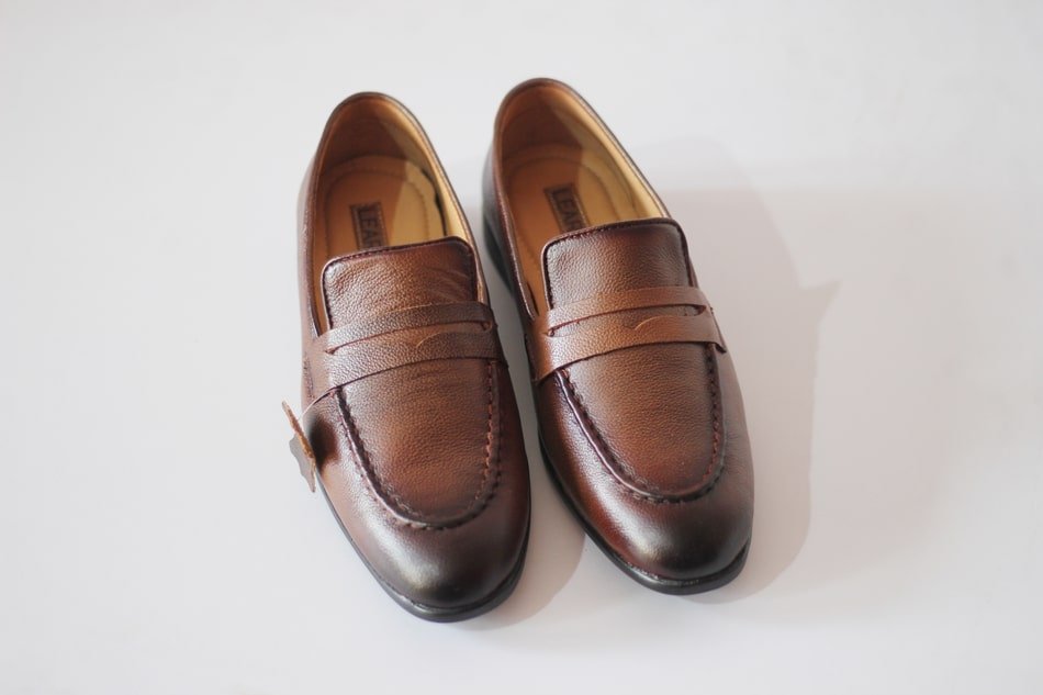 Elegant Brown Penny Loafer - Image 2