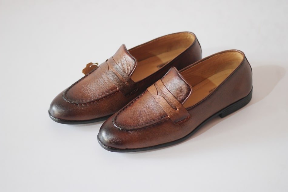 Elegant Brown Penny Loafer - Image 3