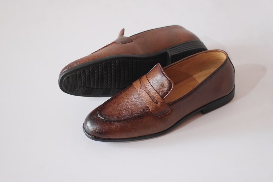 Elegant Brown Penny Loafer - Image 4